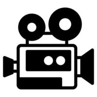 cinematografía icono para web, uiux, infografía, etc vector