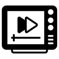 reproducción icono para web, uiux, infografía, etc vector