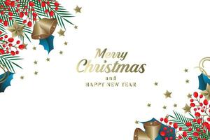 Christmas Background Design vector