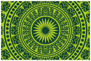 mandala prydnad mönster med transparent bakgrund png