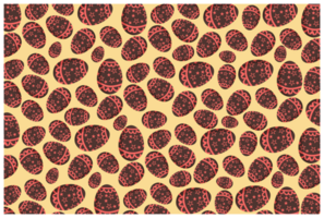 Easter Egg Pattern Background png