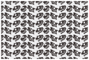 Dragon Skull Tattoo Pattern Background png