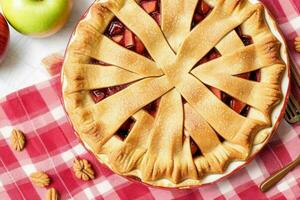 Apple Pie. AI Generative Pro Photo