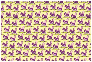 Easter Bunny Pattern Background png