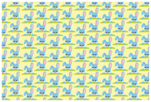 Easter Bunny Pattern Background png