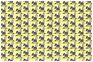 Easter Bunny Pattern Background png