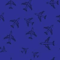 aircraft pattern. pattern, planes, lots of planes vector