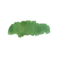 Abstract hand drawn watercolor, It is wet texture background with paint brushes, Picture for design art work, Green watercolor brush strokes photo