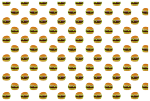 Hamburger Pattern Background png