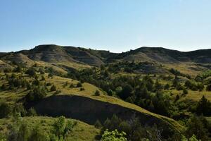 Gorgeous View of the Black Hills in North Dakota photo