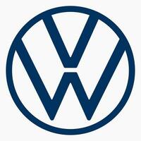 vw Volkswagen logo icono firmar símbolo vector