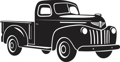 Pickup Truck Vector Art Rev Up Your Designs Vector Art of a Pickup Truck Graphic Excellence