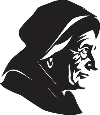 Reflecting on Age Old Women Vector Graphics Aging Gracefully in Vector Old Women