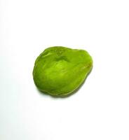 chayote squash on a white background photo