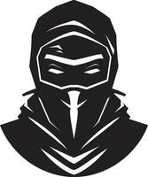 el silencio oscuridad ninja vector obras maestras desde píxeles a perfección ninja vector Arte