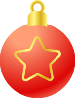 The Christmas Balls  for celebration or Holiday concept. png