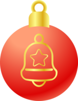 The Christmas Balls  for celebration or Holiday concept. png