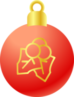 The Christmas Balls  for celebration or Holiday concept. png