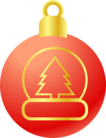 The Christmas Balls  for celebration or Holiday concept. png