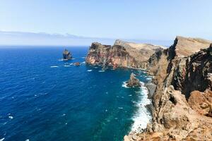 punto de Santo Lawrence - Madeira, Portugal foto