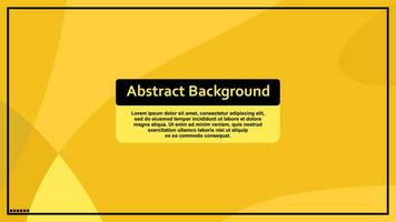 abstract yellow background vector