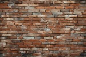 Rustic Texture bricks texture, AI Generated photo