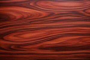 Bolivian rosewood wood showcasing rich reddish brown hues and striking patterns wood , AI Generated photo