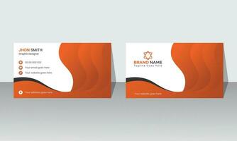 Professional Business Card vector