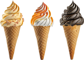 ice cream cone.AI Generated png