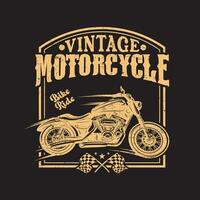 Motorcycle Vintage Biker t shirt Design, Graphic Motorcycle t shirt, Men Retro t shirt, Unisex tshirt, California tshirt, Biker tshirt vector