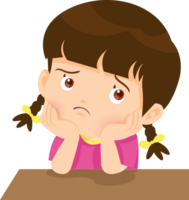 expression sad and cry cartoon character png