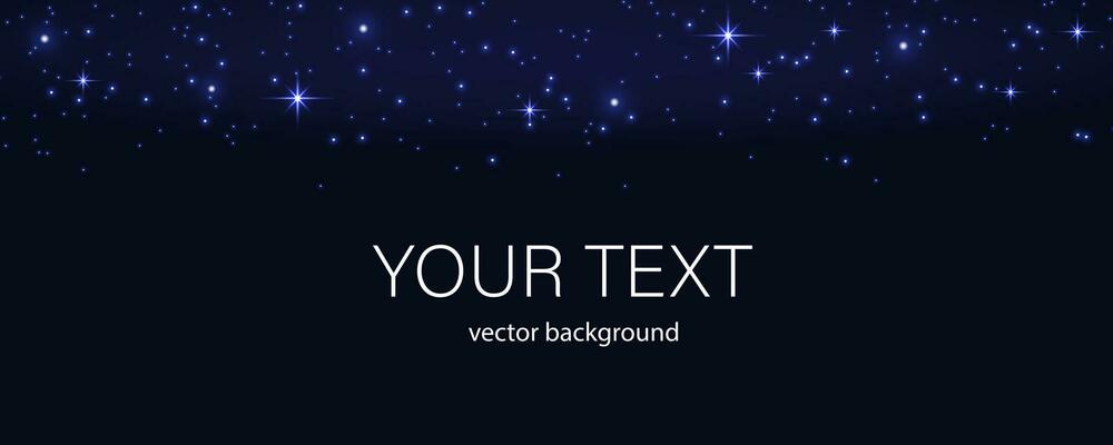 Concept of web banner. Magic color galaxy. Horizontal space background with realistic nebula, stardust and shining stars. Infinite universe and starry night sky.