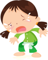 expression sad and cry cartoon character png