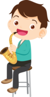 musical kid children playing music instrument png