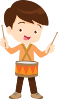 musical kid children playing music instrument png