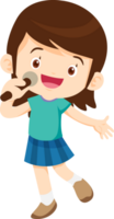 musical kid children playing music instrument png