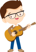 musical kid children playing music instrument png