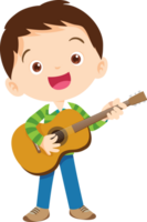 musical kid children playing music instrument png