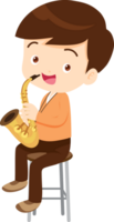 musical kid children playing music instrument png