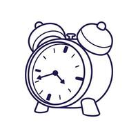 mesa alarma reloj icono gratis vector