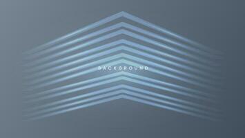 Dark gray abstract background with glowing arrow lines vector