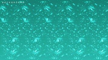 Abstract green mint paint splattered background vector