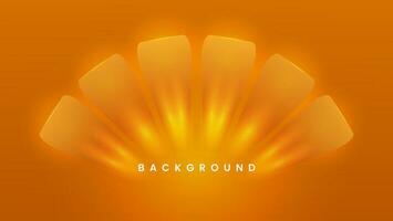 Bright sunburst background. Geometric shapes vector