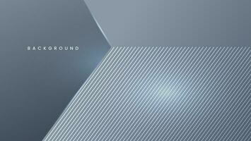 Layers overlap abstract background. Square shape and lines modern texture vector