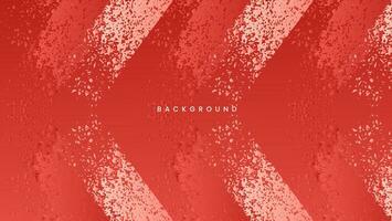 Abstract red and white background. Elegant grunge color with textured light shapes vector