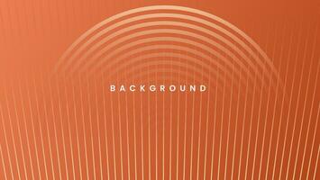 Half circle background, Brown lines rise up to horizon vector