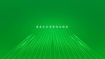Motion light effect. Neon futuristic with green background vector