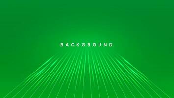 Motion light effect. Neon futuristic with green background vector