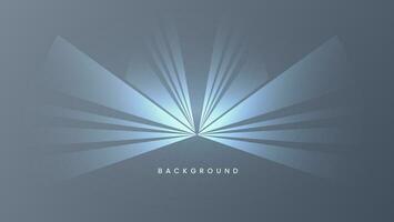 Grey technology background with blurred silver lines and light effect. Diagonal speed motion light vector