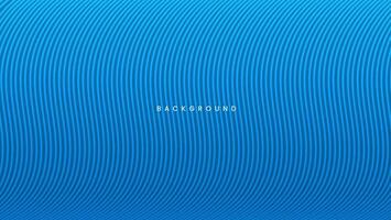 Simple blue background color with wavy and curvy lining vector